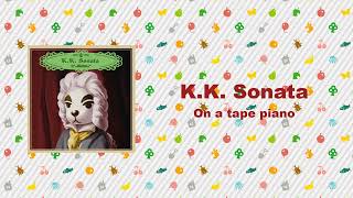 KK Sonata on a tape piano With official ending [upl. by Blodget]