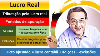 59  Lucro real Tributação pelo lucro real  Contabilidade [upl. by Graehl]