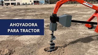 Ahoyadora para tractor [upl. by Dracir]