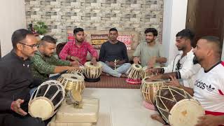 Khaike paan Banaras wala  cover on dholak tabla  Don Amitabh Bachchan Zeenat Aman kishore Kumar [upl. by Fawnia831]