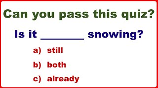 English Grammar Test ✍️ Tenses and Present Continuous test which will improve your English [upl. by Buckels]