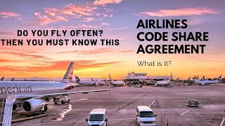 What is Airlines Codeshare flight Agreement Explained [upl. by Pammie]