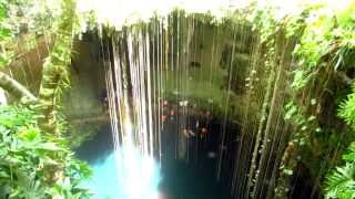 CENOTE  SINKHOLE IK KIL YUCATAN MEXICO [upl. by Deedahs873]