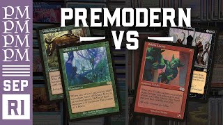 Hidden Madness vs RB Goblins  Round 1  September Premodern MTG Tournament [upl. by Nesilla611]