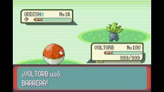 POKEMON EMERALD  VOLTORB  BARRERA  BARRIER [upl. by Surat812]