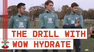 THE DRILL WITH WOW HYDRATE  Jack Stephens Jannik Vestergaard and Maya Yoshida take on The Drill [upl. by Lednyk]