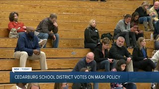 Cedarburg School District votes on mask policy [upl. by Tien]