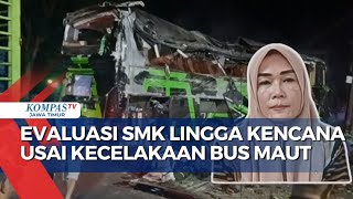 Usai Kecelakaan Bus Maut yang Tewaskan 11 Orang SMK Lingga Kencana Terapkan Evaluasi [upl. by Thar]