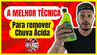 A melhor Técnica para remover CHUVA ÁCIDA do vidro do seu carro Opinião Sincera 🤔👀😱🔥 [upl. by Imefulo]