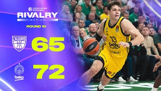 Stands STRONG under PRESSURE  Zalgiris  Fenerbahce  BASKETBALL HIGHLIGHTS R10 202425 [upl. by Nelda]