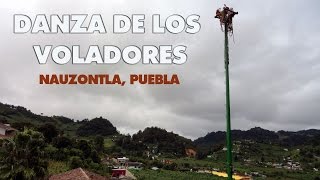 Danza de los Voladores de Nauzontla Puebla [upl. by Nolra]