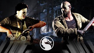 Mortal Kombat X  Leatherface Vs Jason Very Hard [upl. by Frederik]