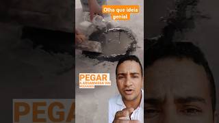 Como fazer reparo em porcelanato fofo por baixo dicas construção foryou construcaocivil [upl. by Grania]