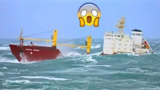 ships in storm incredible video part 2 [upl. by Kraft734]