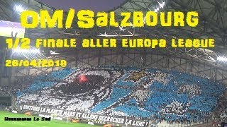 MarseilleOMSalzbourgdemi finale Aller Europa League26042018 [upl. by Tneciv932]