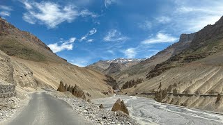 11 Lossar To Kaza Spiti Valley  Road Adventures On A Suzuki Jimny [upl. by Akers]