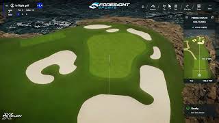 in flight golf Foresight Sports FSX Play putting modes overview [upl. by Ailaza389]