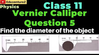 In the given Vernier scale 10 divisions of the vernier scale is matching with 9 divisions of the ma [upl. by Larimer]