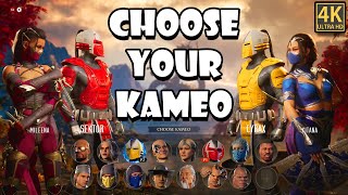 Mortal Kombat 1  How to Choose your Kameo Character [upl. by Jana]