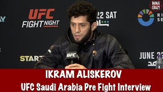 Ikram Aliskerov will “Unpleasantly Surprise” Robert Whittaker with a finish at UFC Saudi Arabia [upl. by Oranneg]