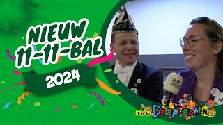 2024 Nieuwe opzet 11 11 bal 2024 2025 en tip Prins [upl. by Ennagrom]