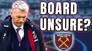 Board Not Ready To Give Moyes A New West Ham Deal [upl. by Alaric]