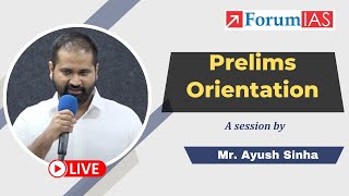 Prelims Orientation Session by Mr Ayush Sinha  1 Dec 4 PM [upl. by Ennagrom722]