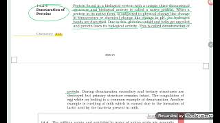 denaturation of proteins [upl. by Beilul]