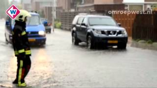 Extreme wateroverlast in Hazerswoude [upl. by Evars483]