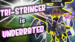 Getting GOOD with TRISTRINGER  Splatoon 3 Gameplay [upl. by Nekal]