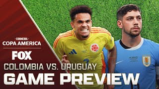 Uruguay vs Colombia Who will advance to face Lionel Messi Argentina in Copa América finals [upl. by Fechter]