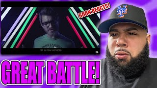 Epic Rap Battle Nerd vs Geek  Reaction [upl. by Nulubez]