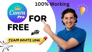 Canva Pro Free Lifetime Access 2024  Canava Pro for Free 100 Working canvaprofessional canva [upl. by Acessej]