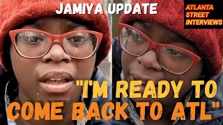 19 JAMIYA BRATCHER UPDATE quotIm ready to come back to Atlanta can you come get mequot still homeles [upl. by Eikram732]