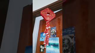 DIY Chinese New Year Lantern Made with Red Packets  Firecrakers [upl. by Naliorf]