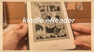 kindle ebook amp manga reader  unboxing  review white basic 10th generation [upl. by Dorkus765]