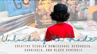 Unlocking 7th Grade Creative Secular Homeschool Resources Curricula and Block Schedule [upl. by Riek527]