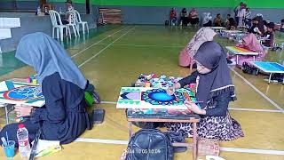 Lomba Kaligrafi Mapsi tingkat Kabupaten [upl. by Rosana]