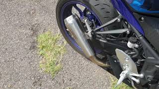 Scarico Arrow senza db Killer  Yamaha yzf r3 2019 [upl. by Eelinnej89]