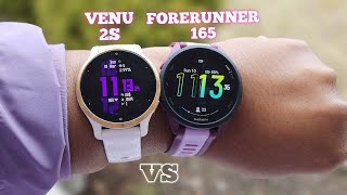 Garmin Forerunner 165 vs Garmin Venu 2S [upl. by Bonny]