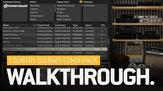 Country Guitars EZmix Pack – Walkthrough [upl. by Ohnuj644]