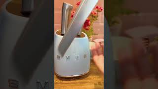 Review SMEG Knife Set Bluetrending smeg fyp pisaudapur alatdapurmurah bloggerkuliner [upl. by Shafer691]