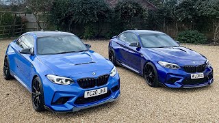 BMW M2 CS MEETS THE COMPETITION [upl. by Airakaz]