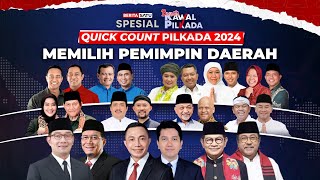 🔴 LIVE  Hasil Quick Count Pilkada Serentak 2024 Memilih Pemimpin Daerah  Beritasatu Spesial [upl. by Ayrad]