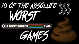 The Worst of the Worst Commodore 64 games EVER made commodore64 c64 c64games [upl. by Aititil283]