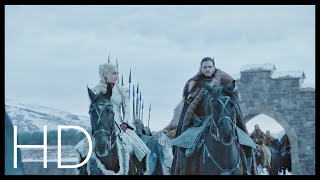 Daenerys burns The Iron Fleet and The Golden Company  GAME OF THRONES 8x05 HD Scene [upl. by Haggai]