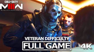 MODERN WARFARE 3 VETERAN Difficulty Full Gameplay Walkthrough  No Commentary【FULL GAME】4K Ultra HD [upl. by Tenay]