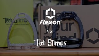 Comparativa estribos de seguridad Flexon y Tech Stirrups [upl. by Annayhs]