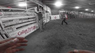 Rodeo Bullfighter GoPro Action [upl. by Ornie]