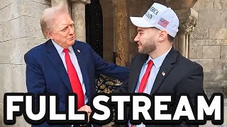 Adin Ross amp Donald Trump FULL STREAM [upl. by Trebleht]